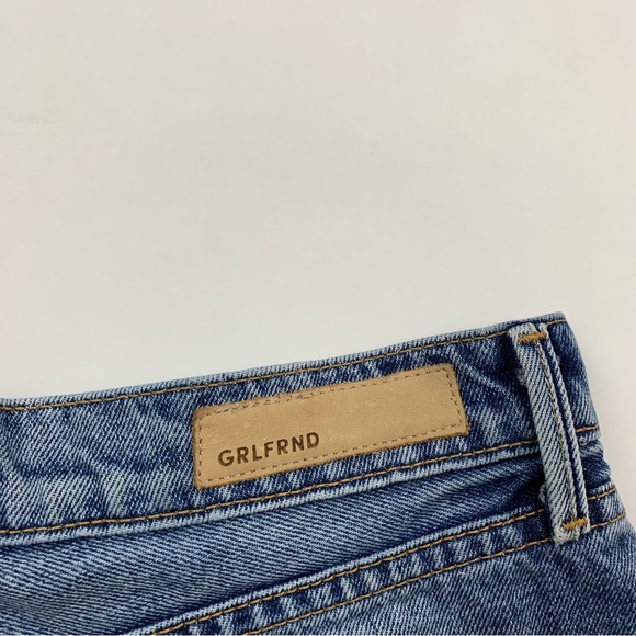 GRLFRND Mardee High Rise Denim Cut Off Shorts Sz 29 - Picture 9 of 13